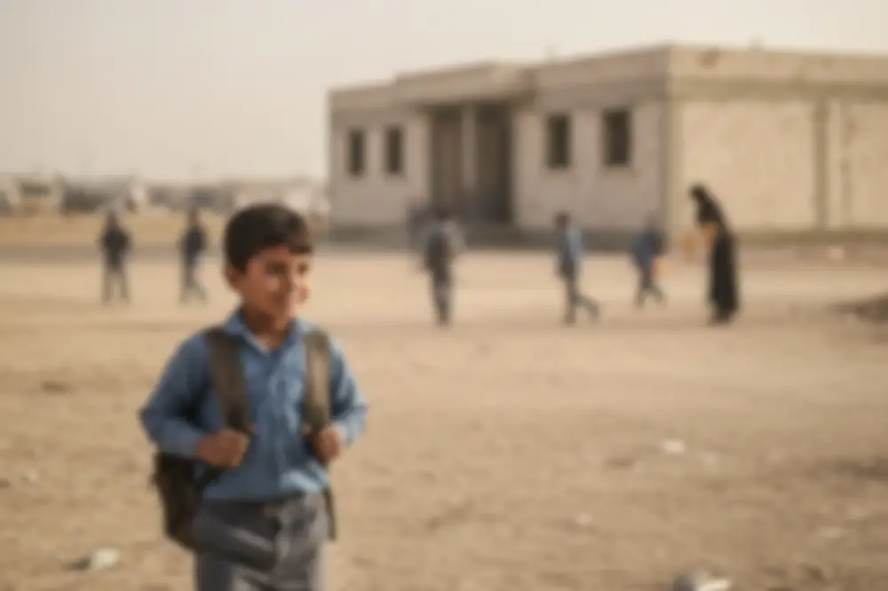 Child Ali - Beneficiary - (Impact of Dar Al-Rahma Project)